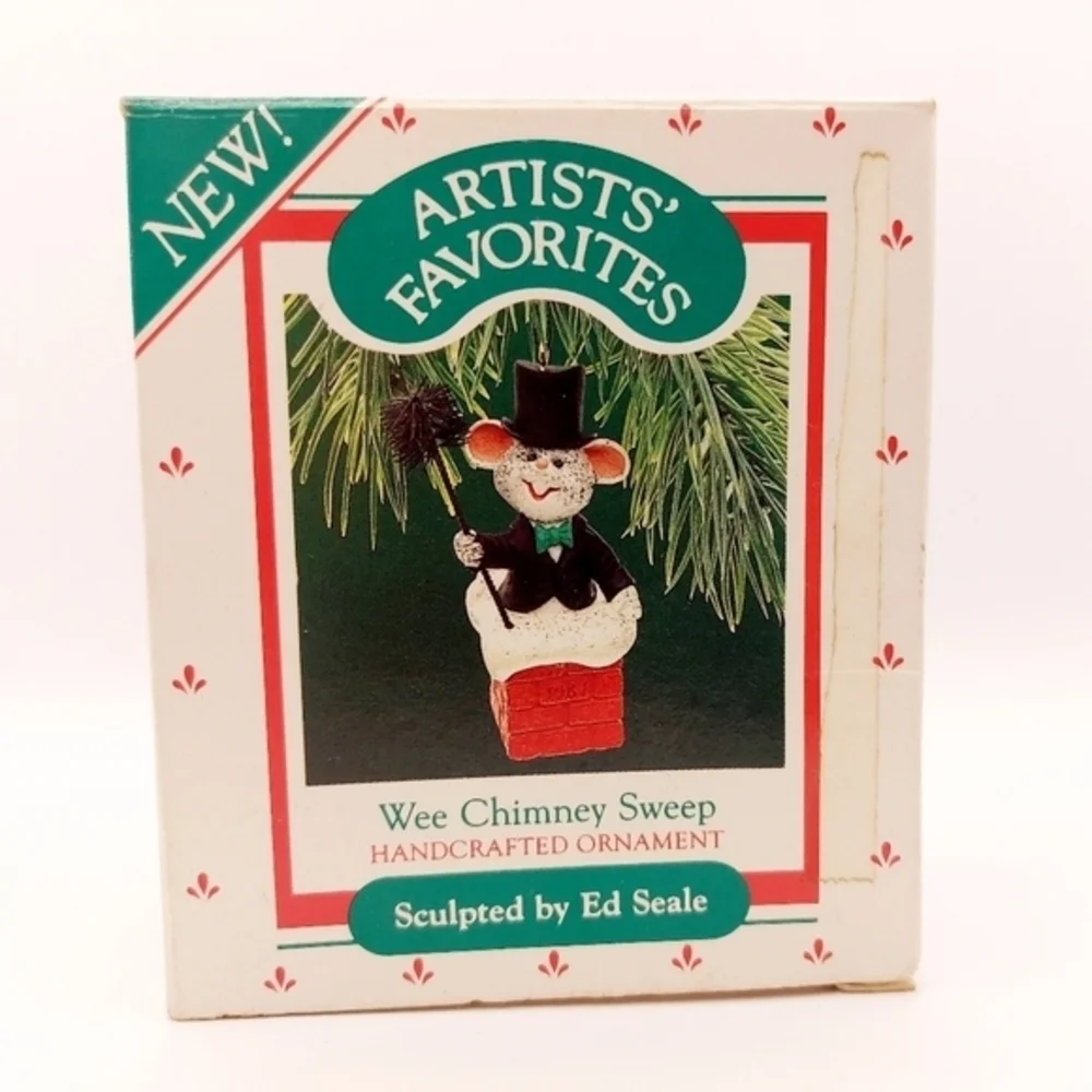 Vintage 1987 Hallmark Collector Ornament Wee‎ Chimney Sweep